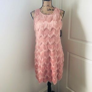 Pink Gianni Bini Flapper-esque Dress